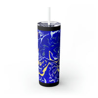 Skinny Tumbler with Straw, 20oz